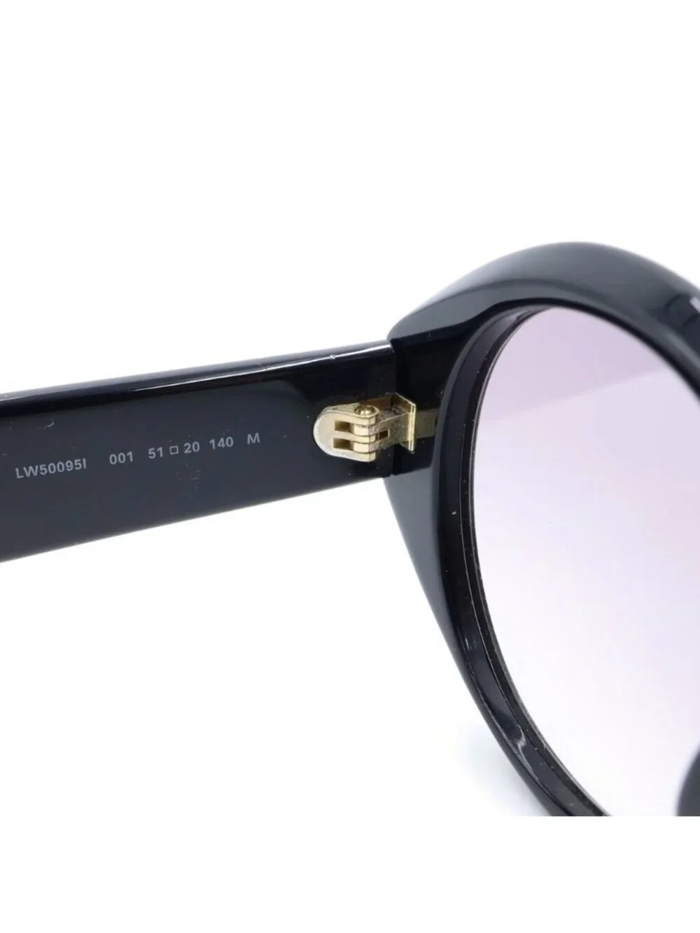 Loewe Anagram Sunglasses Black Acetate Eyewear